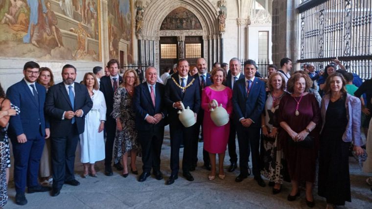 Conchi Cedillo anima a los toledanos a vivir con intensidad las fiestas de la Virgen del Sagrario