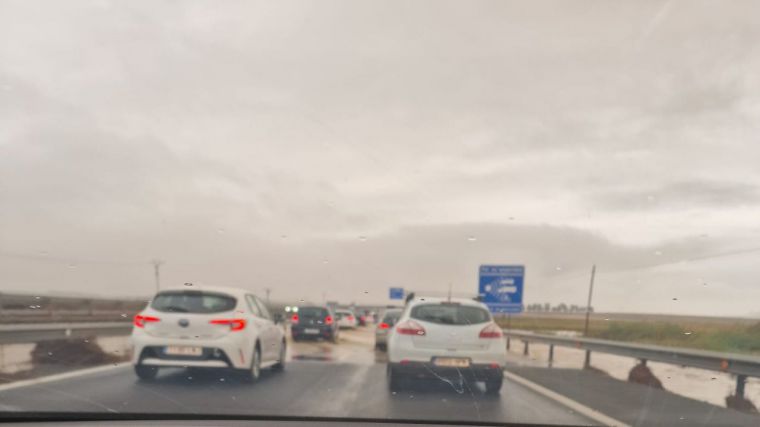 Reabre un carril de la A-42 en Cabañas de la Sagra