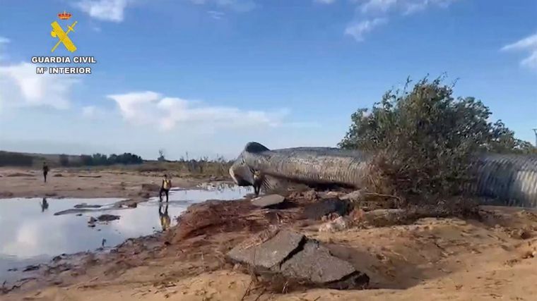 Continúa el dispositivo de búsqueda para encontrar a la mujer desaparecida por la DANA en Valmojado (Toledo)