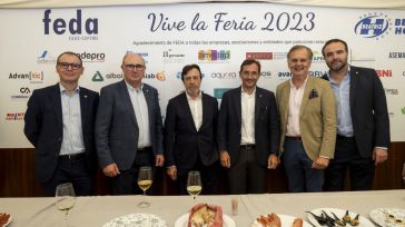 Globalcaja acompaña a la Confederación de Empresarios en su tradicional Brindis por la Feria de Albacete