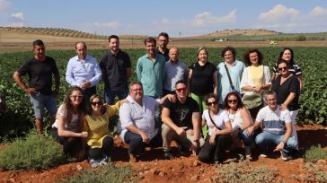 Castilla-La Mancha promociona la IGP Berenjena de Almagro para que se conozca su calidad en toda España