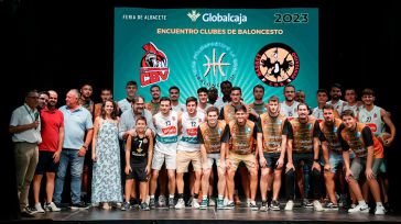 Tres históricos clubes del baloncesto regional presentaron sus equipos en el Stand de Globalcaja 