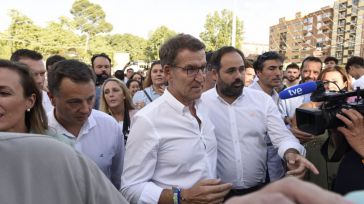 Feijóo visita un año más la Feria de Albacete destacando la hospitalidad de su gente: "Es de los mejores lugares"