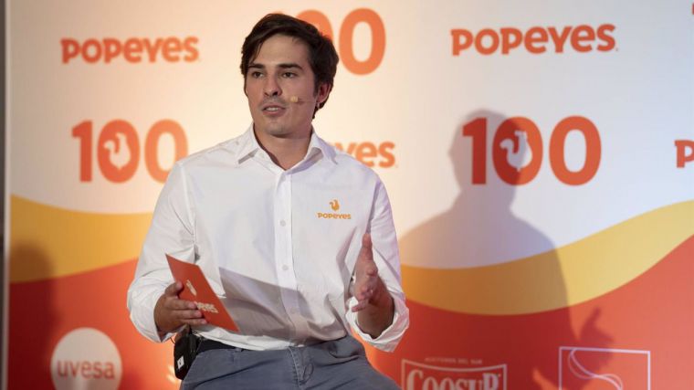 El director general de Popeyes en España, Ignacio Sedano 