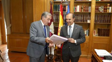 Bellido recibe la Memoria Anual de la Fiscalía Superior de CLM