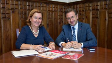 La Diputación de Toledo y la UCLM reforzarán su colaboración en materia de internacionalización y medio rural