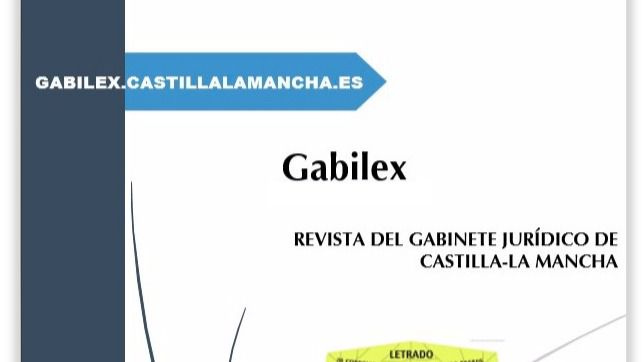 María Jesús García, premio Gabilex 2023 del Gabinete Jurídico de C-LM por 'Servicios económicos de interés general'