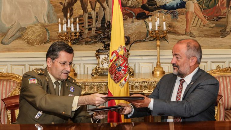 La UCLM y el Ejército de Tierra firman un convenio para la realización de actividades docentes, investigadoras y de formación