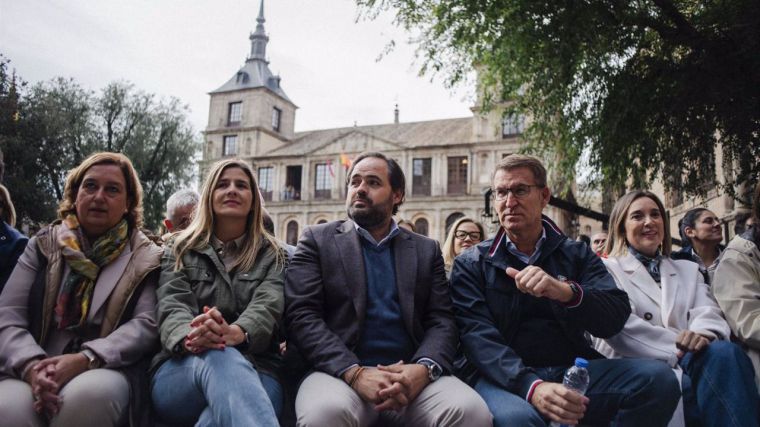 Feijóo afirma desde Toledo que si Sánchez consigue formar gobierno, 'será un presidente dimitido desde el primer día'
