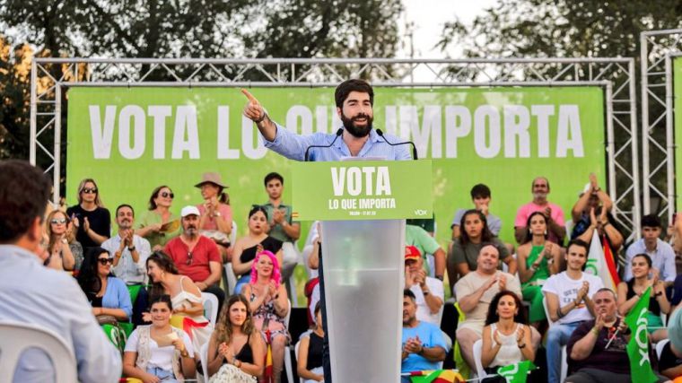 Mariscal (Vox) llama a una movilización masiva este domingo contra la amnistía: 'Vamos a dar un mensaje de esperanza'