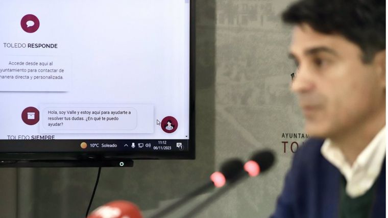 La web del Ayuntamiento de Toledo estrena 'Valle', un asistente virtual para acercar la administración a los ciudadanos
 