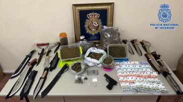 La Policía Nacional desmantela dos narcopisos en el Casco Histórico de Toledo y detiene a tres personas