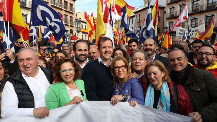 Velázquez: “Los toledanos hemos salido a la calle de forma masiva en defensa de la igualdad de todos los españoles y en contra de la amnistía”