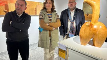 Escultura y poesía se dan la mano en la exposición que presenta Marcelo Díaz en Toledo, promovida por la Diputación Provincial