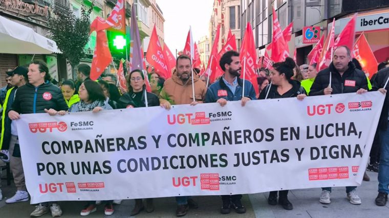 El sector de la logística lleva su demanda a las calles de Guadalajara 