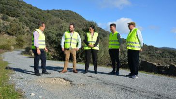 La Diputación se interesa por el estado de la carretera M-548 que conecta Pelahustán con el municipio madrileño de Cenicientos 