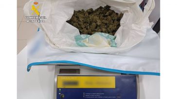 Detenido un vecino de Villarrobledo con 275 gramos de marihuana en una mochila