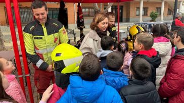Concepción Cedillo inaugura la XVIII Semana de la Prevención de Incendios que se desarrollará en Numancia de la Sagra y en la que participan más de 400 escolares