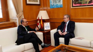 Bellido se reúne con el presidente de la Cámara de Cuentas de Castilla-La Mancha