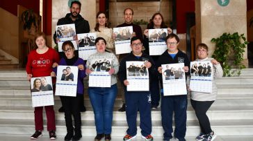 La Diputación colabora con la Asociación Down Toledo en la edición de 4.500 ejemplares de sus calendarios solidarios para 2024