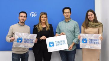 Vuelve la campaña 'Populares Solidarios' de NNGG de C-LM para ayudar a las familias que más lo necesitan