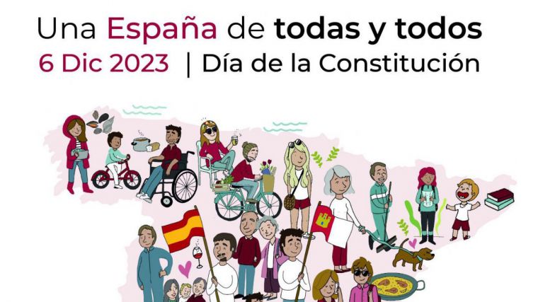 Las Cortes de Castilla-La Mancha celebran el Día de la Constitución con un acto institucional, iluminación de su fachada y una jornada de puertas abiertas