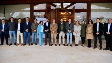 Velázquez aboga por que los ayuntamientos de la provincia, Toledo, Talavera y la Diputación “sumemos fuerzas para conseguir lo mejor para esta provincia”