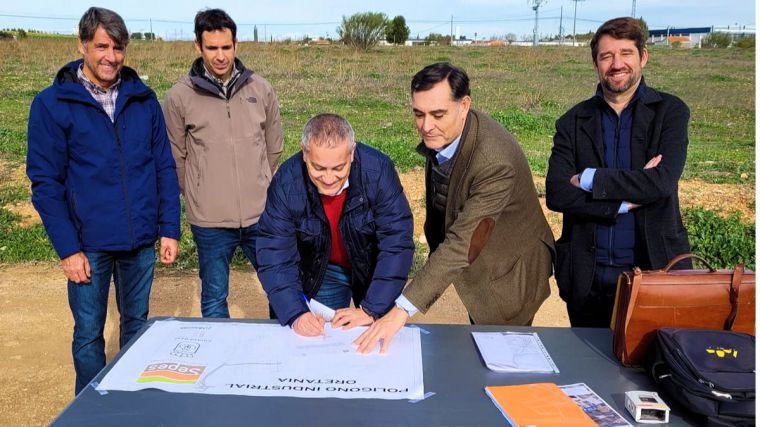 Comienzan las obras del Parque Empresarial Oretania que deberán finalizar en junio de 2025