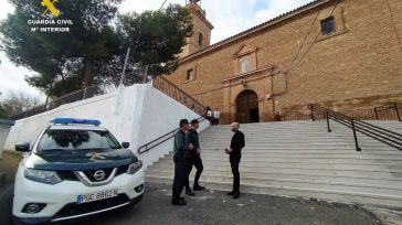 Detenido un hombre de 66 años como presunto autor de un robo con fuerza en la iglesia de Cebolla