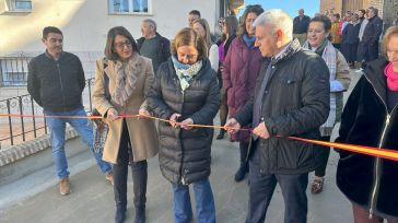 Cedillo inaugura la remodelación de la Plaza del Paseo del Cristo de Urda, financiada por la Diputación