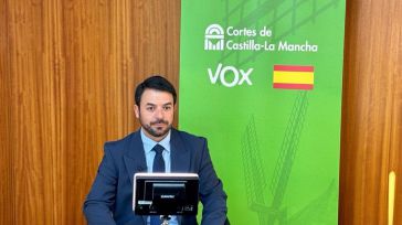 Vox defiende su trabajo parlamentario en CLM, rechaza la mudanza de las Cortes y critica la "esterilidad" de los debates