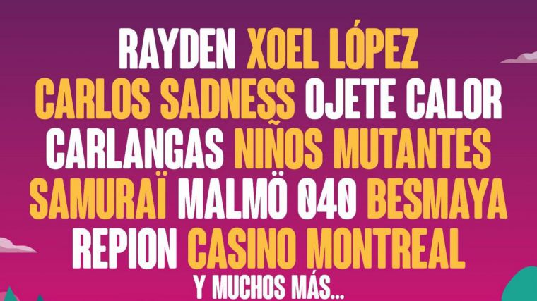 Rayden, Xoel López, Carlos Sadness y Ojete Calor, entre las primeras confirmaciones del Festival Gigante en Guadalajara