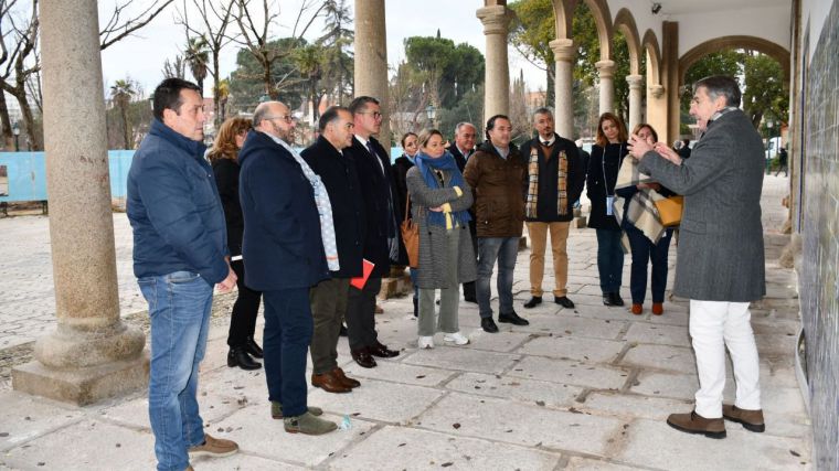 El Gobierno de la Diputación de Toledo destaca su importante colaboración en la rehabilitación de las azulejerías de la fachada de la Basílica del Prado en Talavera