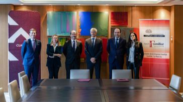 La Asociación de la Empresa Familiar de Castilla La Mancha y Cuatrecasas renuevan un acuerdo de colaboración en el ámbito empresarial formativo