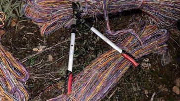 Cuatro detenidos por el robo de 400 metros de cable de cobre en Mestanza