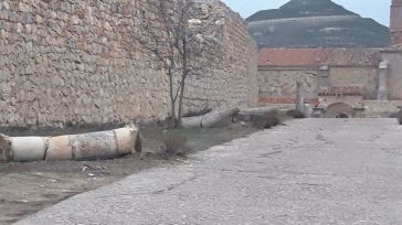 Indignación en el pequeño municipio de Atienza tras aparecer destrozado parte del viacrucis