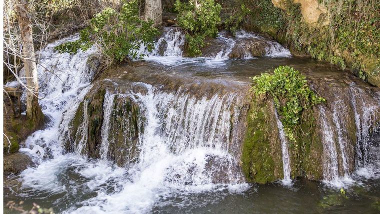 Manantial de agua de Danone en Sigüenza