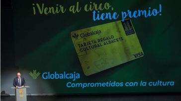 Globalcaja premiará con cultura al público asistente a las galas del 17º Festival Internacional de Circo del que es patrocinador principal