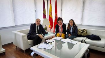 Francisco Cañizares se reúne con el Colegio oficial de Farmacéuticos de Ciudad Real
