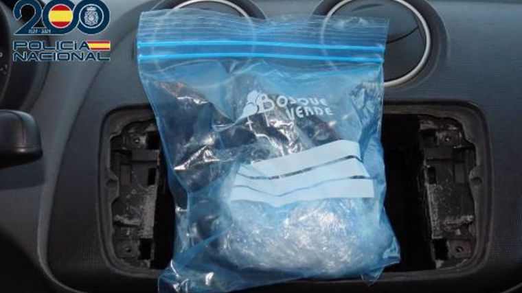 Detenido en Ciudad Real por transportar cocaína oculta en su vehículo