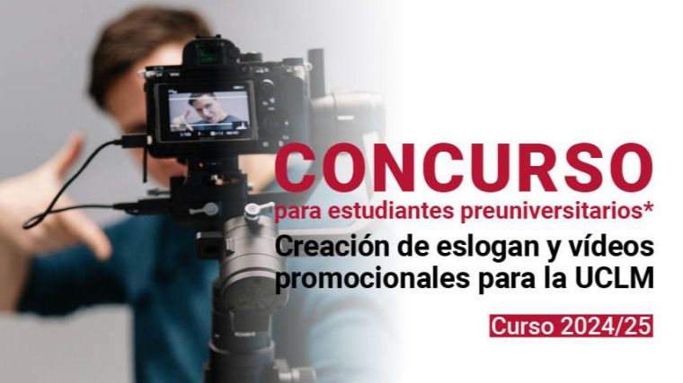 La UCLM convoca a institutos y colegios para diseñar el lema y los vídeos de una nueva campaña de atracción
