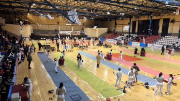 Unos 500 deportistas se dan cita en el II Torneo Internacional Quijote de Esgrima de Ciudad Real