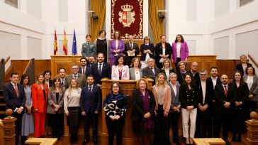 El presidente de las Cortes regionales reivindica en el Pleno del 8M que “podemos diferir en el ritmo de los avances, pero el feminismo es cosa de todas y todos” 