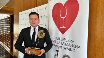 Juan Enrique Gil (Albacete) repite como Mejor Sumiller de Castilla-La Mancha 2024