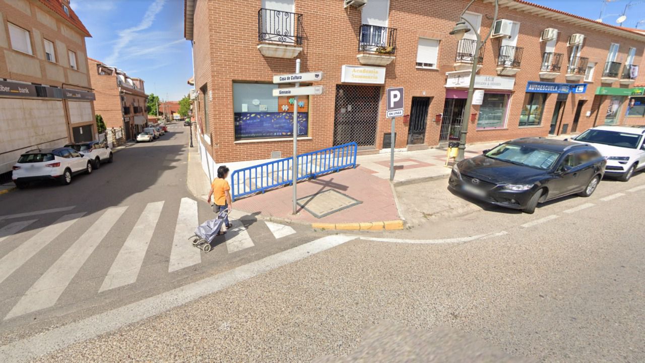 La calle del atraco en Numancia de La Sagra.