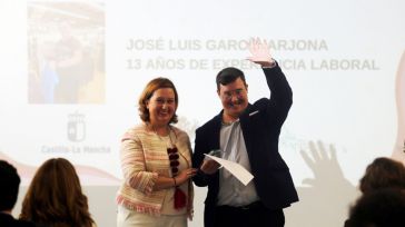 La presidenta de la Diputación de Toledo participa en la inauguración y entrega de reconocimientos de Down Toledo