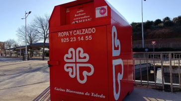 Luz del Tajo y Cáritas Diocesana de Toledo cierran un acuerdo para la instalación de dos contenedores de recogida selectiva de textil