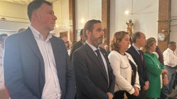 La presidenta de la Diputación de Toledo comparte la festividad de “San José” con los residentes y trabajadores de la Residencia Social