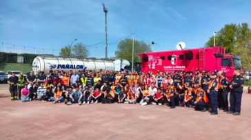 Más de 110 personas participan en un gran simulacro de emergencias por inundaciones en Cabanillas del Campo