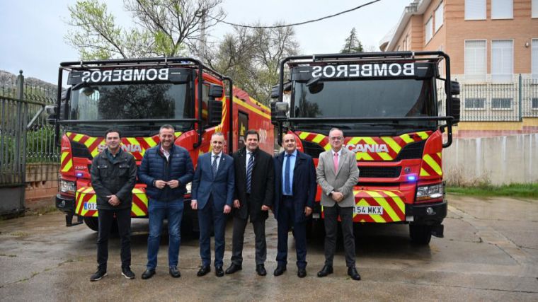 El Consorcio del Incendios y Salvamento (SCIS) incorpora a su flota dos bombas nodrizas pesadas en Puertollano y Ciudad Real